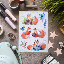 Стикерпак "Foxy Tea"