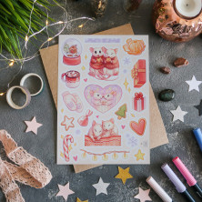 Стикерпак "Rat's Love"