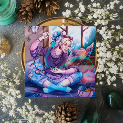 Стикер "Studying Magic"