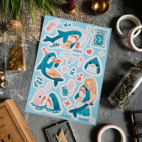 Стикерпак "Shark"