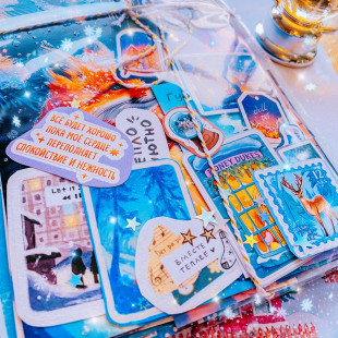 Лисий конверт-сюрприз "Снежные Сны"