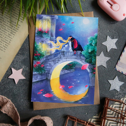 Открытка "Sailor and Tuxedo"