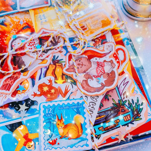 Лисий конверт-сюрприз "Тёплая Зима"