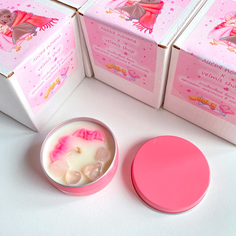 Свеча "Pink Bat Candle"
