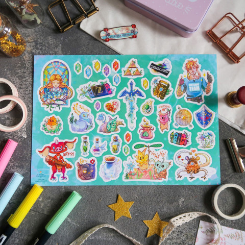 Стикерпак "Zelda"