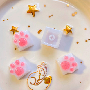 Кейкап "Розовая лапка"