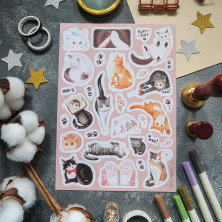 Стикерпак "Очарование Котиков"