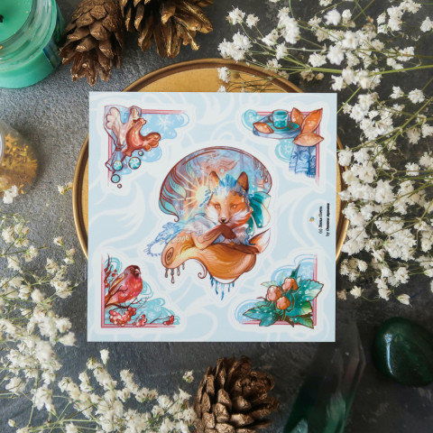 Стикер "Winter Fox"