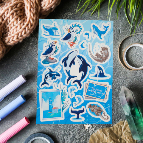 Стикерпак "Sea Life"