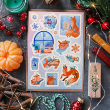 Стикерпак "Winter Fox"