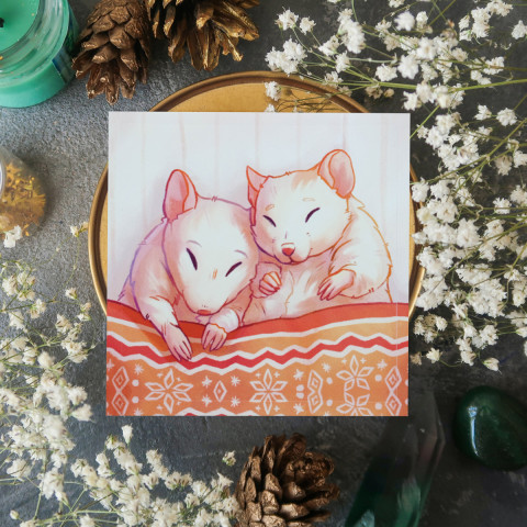 Стикер "Cute Rats"