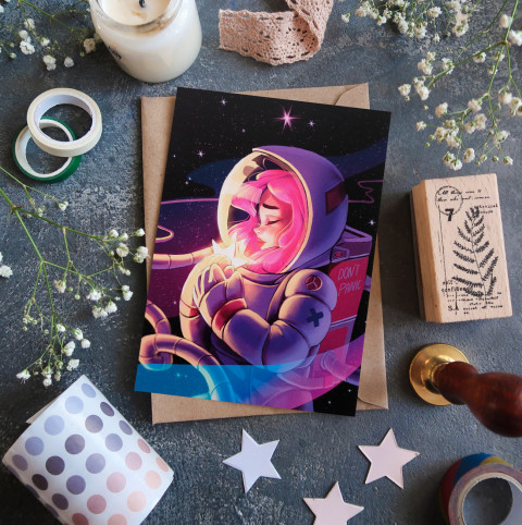 Открытка "Cosmos 3"