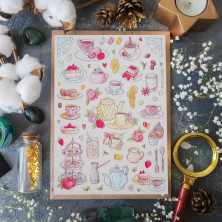 Стикерпак "Чаепитие"