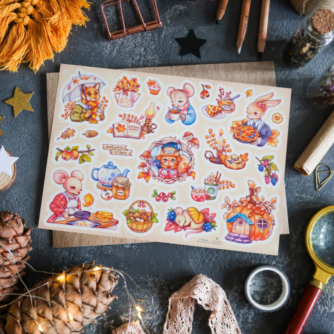 Стикерпак "Сказки Осени"