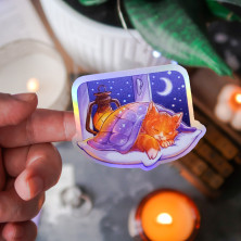 Стикер "Winter Night" голография